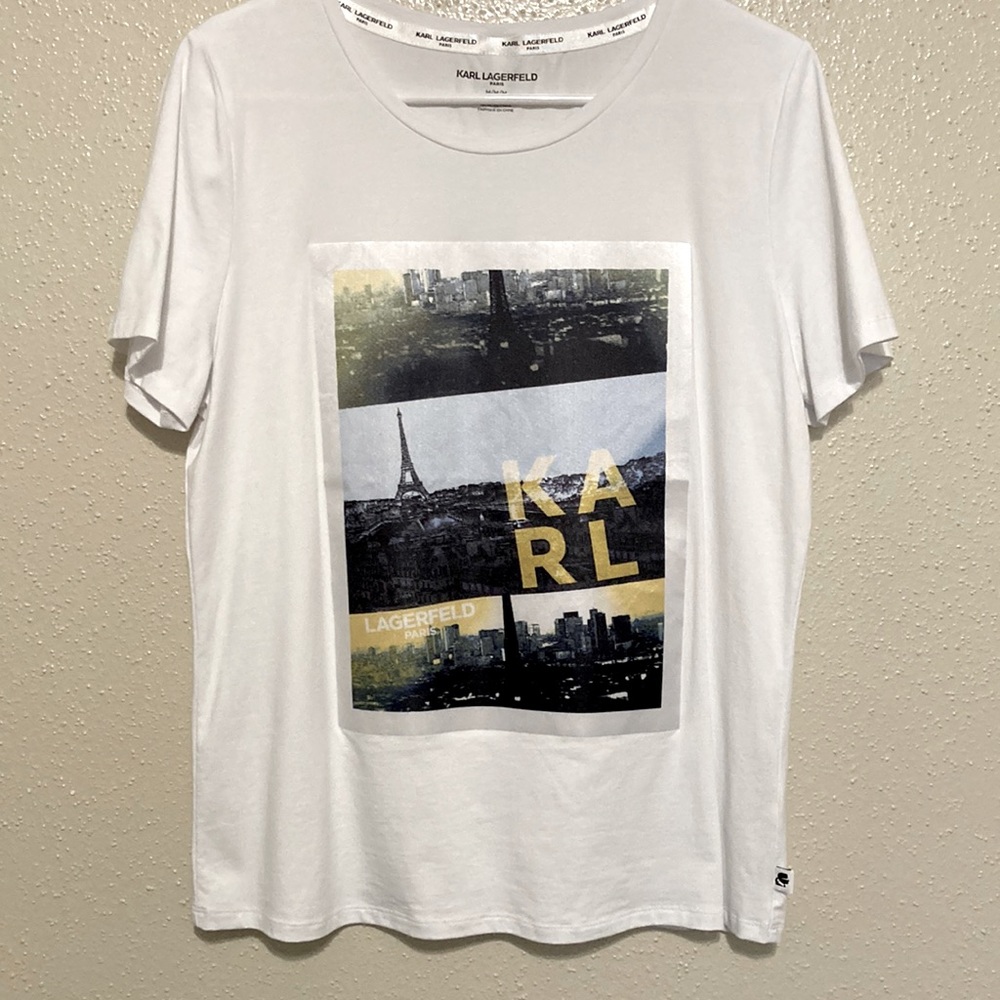 Karl Lagerfeld Film Graphic Top